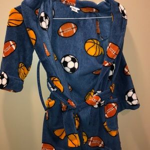 Boys bath robe.